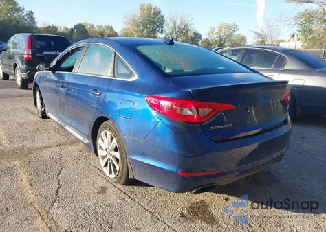 2017 Hyundai Sonata Sport from USA, damaged, VIN 5NPE34AF9HH551596
